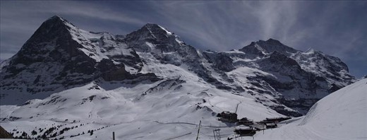 10 View of  Eiger, Monch and Jungfrau- from Klein Scheidegg