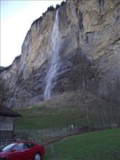 15 Lautenbrunnen - Staubbach Fall in evening: by peterlee54, Views[469]