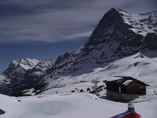 9 View of Eiger from  Klein Scheidegg