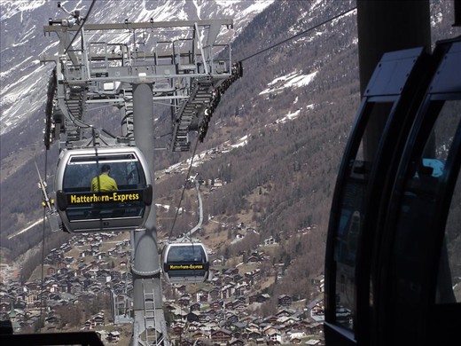 2 Zermatt - View from Matterhorn express