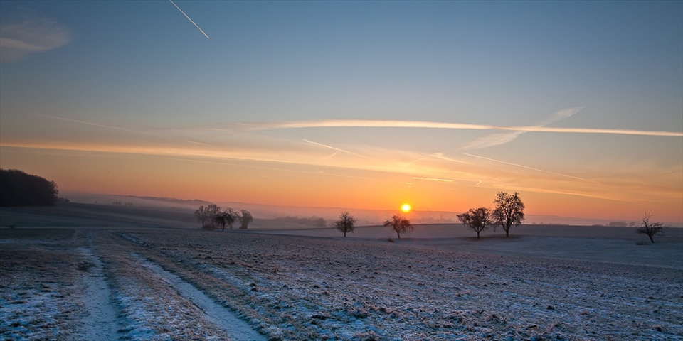 An early morning walk out of town with the cold days approaching!