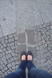 I called this photo “A right to choose” as the line in the middle shows where the Berlin Wall used to be built and the whole Berlin is still somehow affected by this period of time. These two parts led by different ideologically oriented governments, divided the very same people into two groups, but nowadays, after 25 years of its fall, Berliners can decide to make a step right or left without any consequences.: by petraz, Views[562]