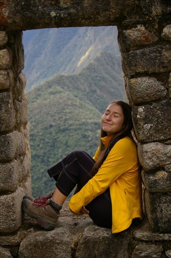The inca trail consisted of abandoned ruins where we were able to explore freely