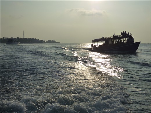 The guys are going to the job - mostly they work in expensive resorts