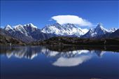 Longest Mountainous Range The Annapurna range reflection in Fewa Lake: by photo-nature, Views[1681]