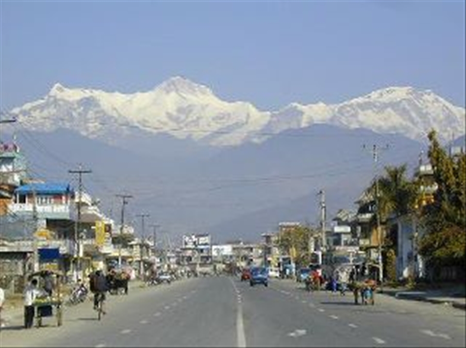 This is mount Annapurna Range,longest mountainous range in the world.