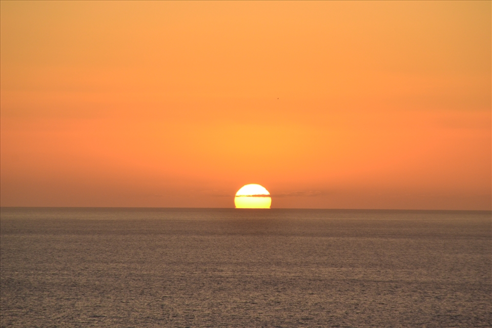 West Coast Sunset.- After a hard day working and travelling around the island of