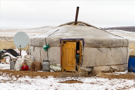 It's a long hard winter and the ger is the accommodation of choice for Gobi living Mongolians. It is simple to erect and the whole lot can be packed up and moved in under an hour. They offer tremendous protection from the elements, and the dung fuelled fire provided temperatures that reduced us to our shorts and vests whilst it was -20ºc outside!