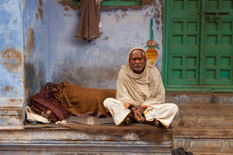 Many elderly people from across India go to Varanasi and spend their last days and wait for death to arrive. It is not an exaggeration to say that almost half a million of such people reside in this oldest & holiest of cities for Hindus in India.