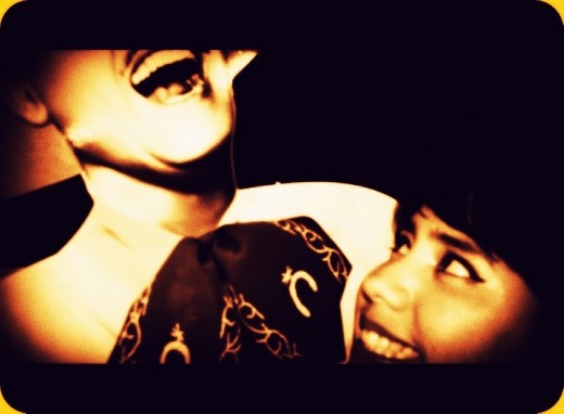 With Mexico's idol, Pedro Infante :)