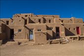 This Taos Unesco site is still lived in whereas most pueblos are now deserted.: by photonut, Views[257]