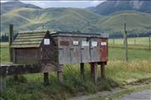 High country letter boxes, miles away from any town these need to be big and sturdy to take all sorts of deliveries.  The surrounding landscape shows the isolation here.: by photosbysam, Views[606]