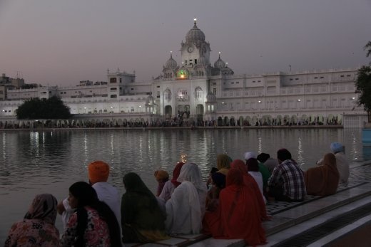 Amritsar Golden Temple - sunset