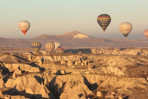 Turkey - Cappadocia - floating over the valleys