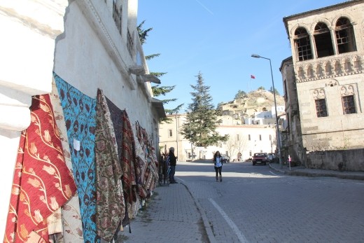 Turkey - Cappadocia - Sinasos village in midday