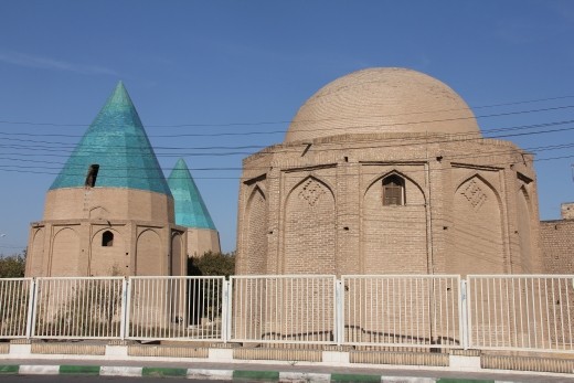 Iran - Qom - 14thC mausoleums