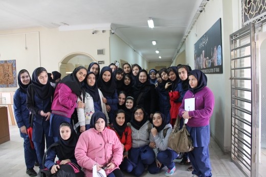Hamedan - teenage schoolgirls