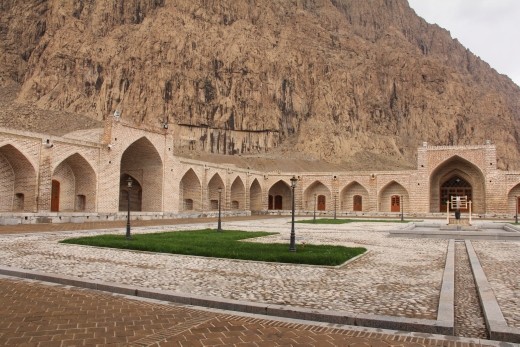 Kermanshah - inside the Safavid caravanserai
