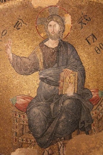 Istanbul - mosaic at the Greek Orthodox Pammakaristos Church