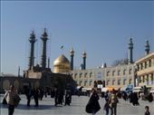 Iran - Qom - Fatima Shrine square: by piglet, Views[749]