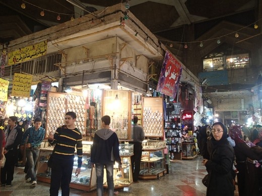 Iran - Mashhad - bazaar near the Holy Shrine