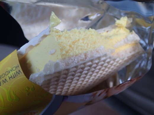 Iran - Mashhad - saffron ice cream sandwich