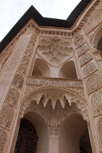 Iran - Kashan - 19thC house detail