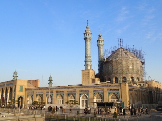 Iran - Qom - Fatima Shrine complex