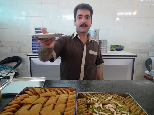 Iran - Qom - Mohammed Sima shop's sohan