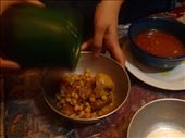 Iran -  food - Dizi - step 1: separating the soup from the meat and vegetables: by piglet, Views[783]
