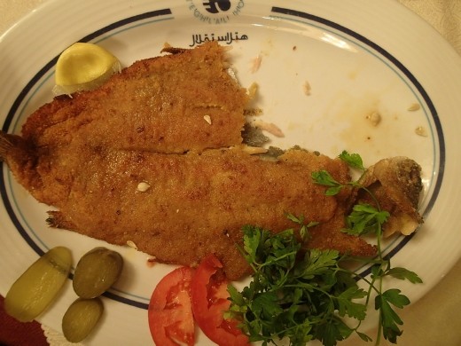 Iran - food - fried fish