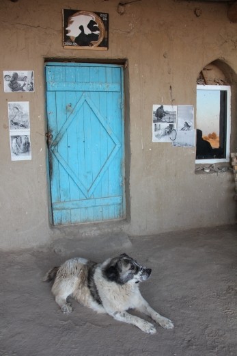 Merv - Gonur Depe - guard house and guard dog