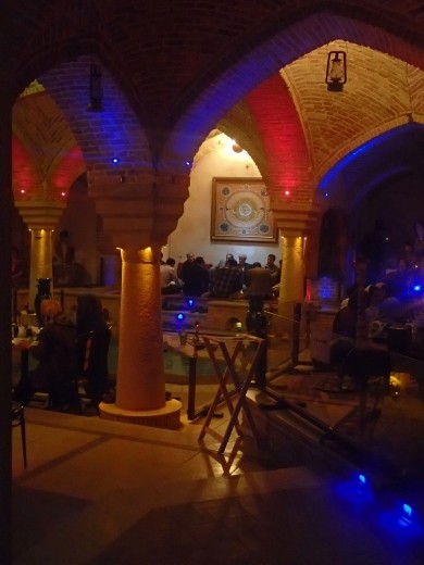 Hamedan - converted hammam (bathhouse) restaurant