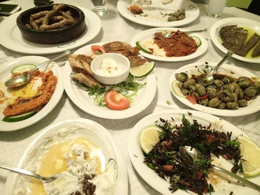 Turkey - a feast of mezzes