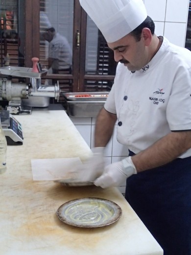 Turkey - food - step1: making kunefe