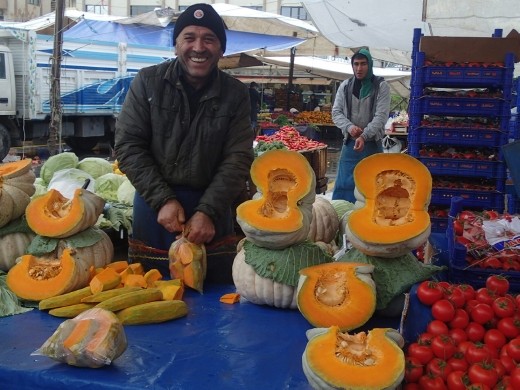 Asian side of Istanbul - Tuesday market at Kadikoy