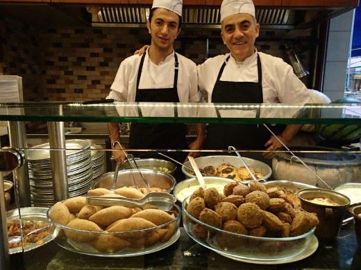 At the Ciya restaurant