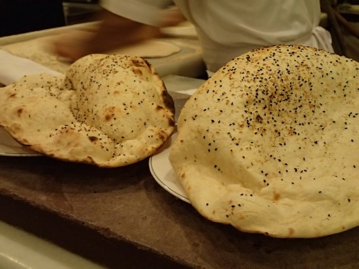 Fresh bread at Ciya restaurant