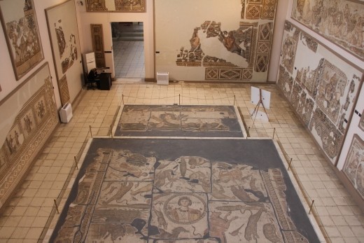 Turkey - Antioch - mosaics at the Archaeological Museum