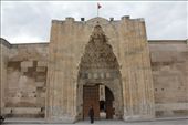 Turkey - enroute to Konya - Sultan Hani entrance (caravanserai)