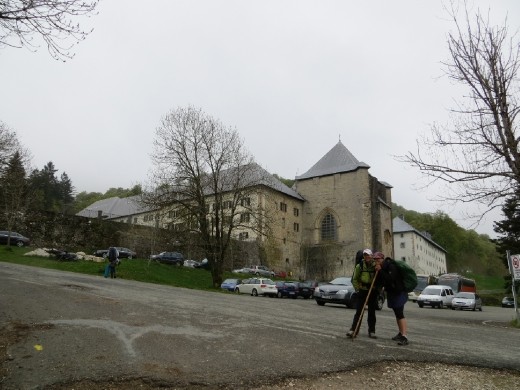 Arrival to Roncesvalles, Spain