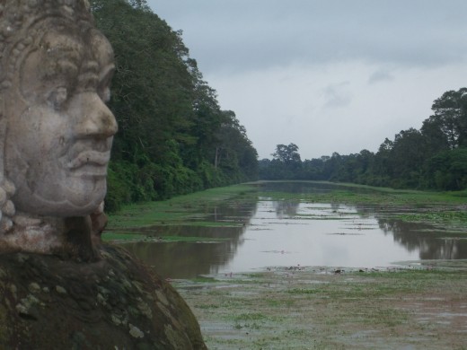 Moat around Angkor