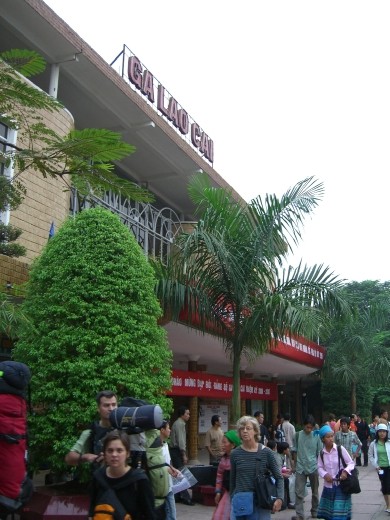 Train station in Hanoi