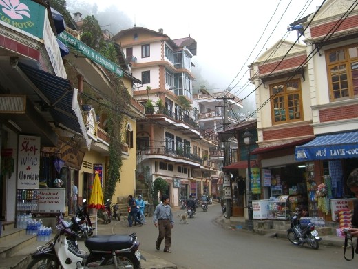 Street in Sapa