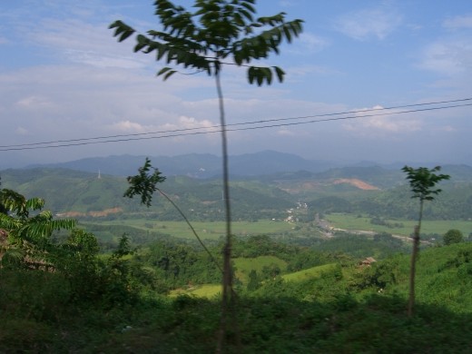 Countryside on way to Sapa