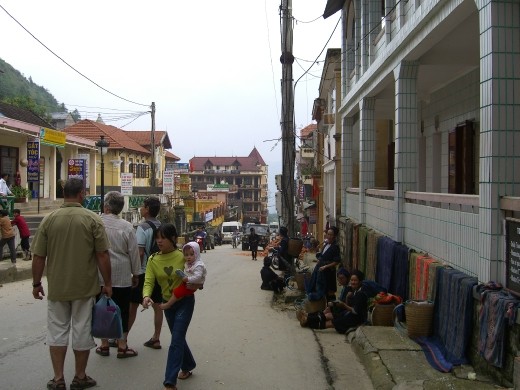 Street in Sapa