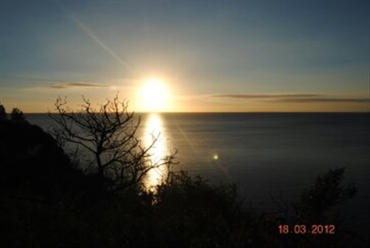 Sunset over Frankston Beach