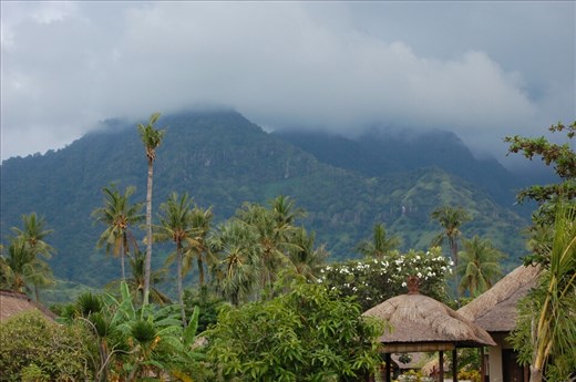 Hills behind Amertha Villas