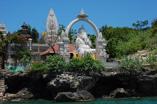 Temple on Mengangan Island