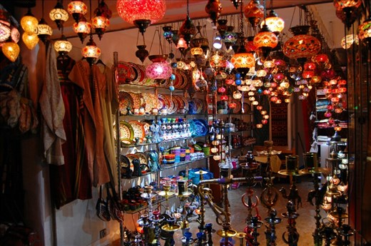 Light shop in Grand Bazaar